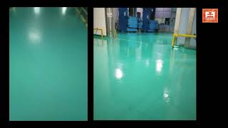 SAFECORE EPF  SOLVENTED HIGH BUILDPROTECTIVE amp DECORATIVE COATING FOR CONCRETE FLOORS amp WALLS [upl. by Lose778]