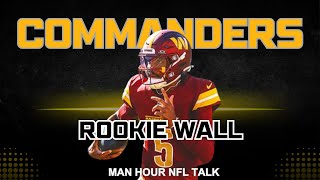 Will the Washington Commanders hit the Rookie Wall [upl. by Cayser]