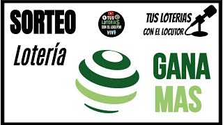 Sorteo Lotería Nacional tarde GANA MAS Resultados En Vivo de hoy domingo 8 de septiembre de 2024 [upl. by Aidyn]