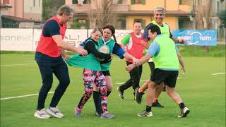 ALLENAMENTO GNARI MIXED ABILITY RUGBY [upl. by Ahsienyt63]