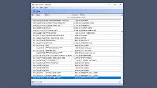 Star Check Writer  Reprint a check demo [upl. by Selmore755]