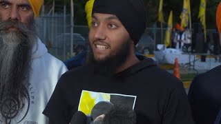 Son of killed Canadian Sikh leader Hardeep Singh Nijjar speaks [upl. by Williams118]