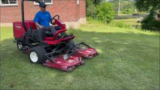 2004 TORO GROUNDSMASTER 3500D For Sale [upl. by Rich]