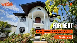 FOR RENT  KP Westenstraat  WeLink Real Estate  Suriname [upl. by Uriel]