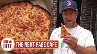 Barstool Pizza Review  The Next Page Cafe Weymouth MA [upl. by Whitehurst]