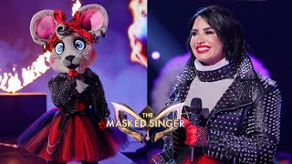 The Masked Singer  Demi Lovato  Performances and Reveal [upl. by Watson152]