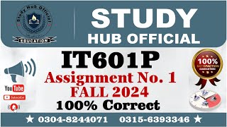 IT601P Assignment 1 Solution FALL 2024 IT601P Assignment 1 solution 2024 IT601P Assignment 1 [upl. by Emelda]