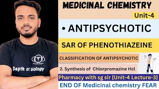 Antipsychotic  phenothiazeine  SAR OF Phenothiazeine  classification of antipsychotic  synthesis [upl. by Dutchman614]