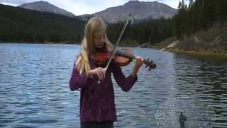 Cuckoo Waltz  Old time fiddle tune  Susanna Heystek at Peppers Lake [upl. by Bahner]