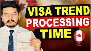 Canada Visa Processing Time And Visa Trend New Update  Canada PPR Timeline  Canada Visa Updates [upl. by Anolahs260]