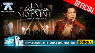 EM KHÔNG MUỐN MỘT MÌNH  Atus trình diễn trên type beat Afro thế giới Anh Trai Say Hi Performance [upl. by Otina]