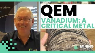 Exploring vanadiums role in Australias energy future  QEM Limiteds Julia Creek Project [upl. by Esau]