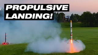 I Propulsively Landed a Model Rocket  Eagle [upl. by Shyamal]