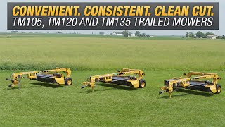 Introducing the TM105 TM120 and TM135 trailed mowers [upl. by Wiese]