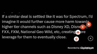 Responding to SpongieUpdates on the DirectvDisney dispute [upl. by Ekim]