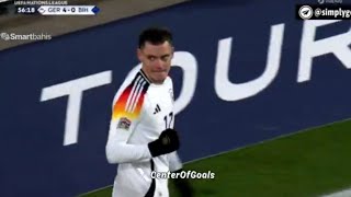 Amazing 🔥 Florian Wirtz Goal Germany Vs Bosnia amp Herzegovina 50 All Goals Analysis amp Highlights [upl. by Llennoc600]