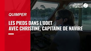 Les pieds dans lOdet avec Christine capitaine de navire [upl. by Maram]