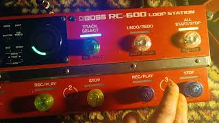 boss RC 600 looper template [upl. by Nylkaj]