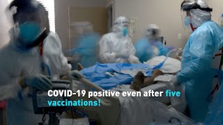 COVID19 positive even after five vaccinations [upl. by Boswall]