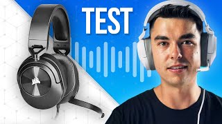 Corsair HS55  Microphone Test Headset Comparison [upl. by Bedelia]