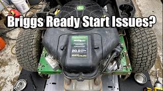 Zero Turn Mower Wont Start Briggs Ready Start Engine Issues Easy Fix  How To Do The Full Repair [upl. by Haldes]