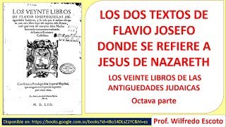 QUE DICE JOSEFO DE JESUS DE NAZARET [upl. by Harihs]