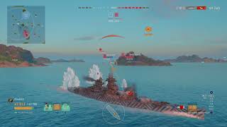 World of Warships Legends  Gameplay Richelieu [upl. by Grethel200]