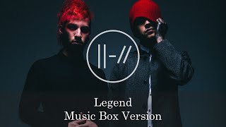 Legend  Twenty One Pilots  Music Box 1 Hour Loop [upl. by Dnalevets]