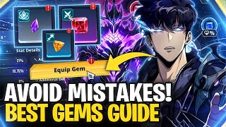 HOW PRO PLAYERS ARE BUILDING THEIR GEMS  Solo Leveling Arise [upl. by Notwal]