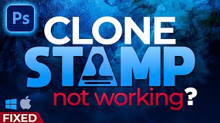 Clone Stamp not working Photoshop Fixed [upl. by Unni]