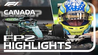 FP2 Highlights  2024 Canadian Grand Prix [upl. by Nreval592]