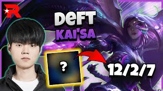 KT Deft KaiSa vs VelKoz  1419 [upl. by Nordna409]