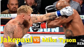 jakepaul 🆚 Mike Tyson [upl. by Ecnerrot]