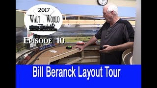 WaltWorld Episode 10 Bill Beranck Layout Tour [upl. by Elimac]