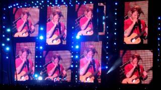 Ed Sheeran  The Parting Glass Live  Wembley Stadium 120715 [upl. by Sibyls]