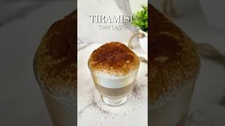 🤎 TIRAMISU Cold Coffee  Iced Tiramisu Latte Recipe shorts [upl. by Cathrin299]