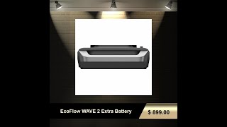 EcoFlow WAVE 2 Extra Battery [upl. by Ennaeilsel39]