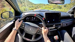 2024 Toyota Tacoma TRD Pro  POV First Impressions OffRoad [upl. by Enaud]