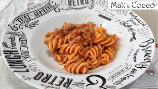 FUSILLONI di GRAGNANO al Ragù di SALSICCIA [upl. by Daniels]