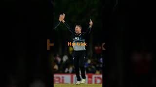 lockie ferguson hat trick NZ vs sl 1st odi [upl. by Darlleen]