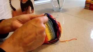 How to Weave in Ends on Knitting [upl. by Yasdnyl]