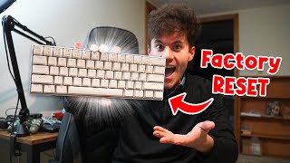 How to FACTORY RESET your 60 keyboard [upl. by Berga505]