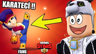 Karateci Karakter FANG Aldım   Brawl Stars [upl. by Annahs103]