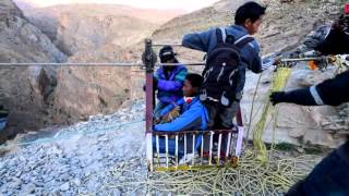 Chicham Ropeway Kibber Village Spiti Himachal Pradesh India [upl. by Mildrid211]