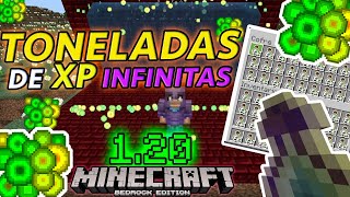 EXPERIENCIA INFINITA MINECRAFT BEDROCK 120 [upl. by Nyrhtac]