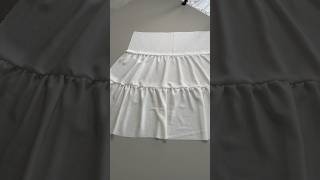 PART 1  schönster Stufenrock nähen 🤍 nähen diy sewing kleidung sewingtutorial rock [upl. by Flss]