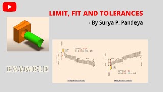 Limit Fit amp Tolerances  Numerical EXAMPLE 1 [upl. by Anna-Diane]