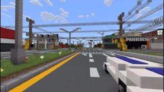 PS5 Minecraft Lucasville Township Driving from Marcoville to Chadbury [upl. by Marthena]