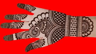 easy mehandi design new mehndi design simple mehndi design hath mehndi mehndi design full hand [upl. by Bondy714]