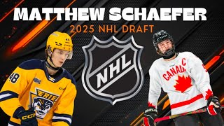 2025 NHL Draft  Matthew Schaefer  The Best Defensement [upl. by Nabatse]